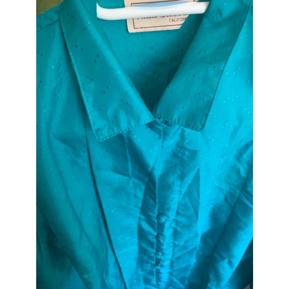 Blue Retro collared shirt - Picture 5 of 6